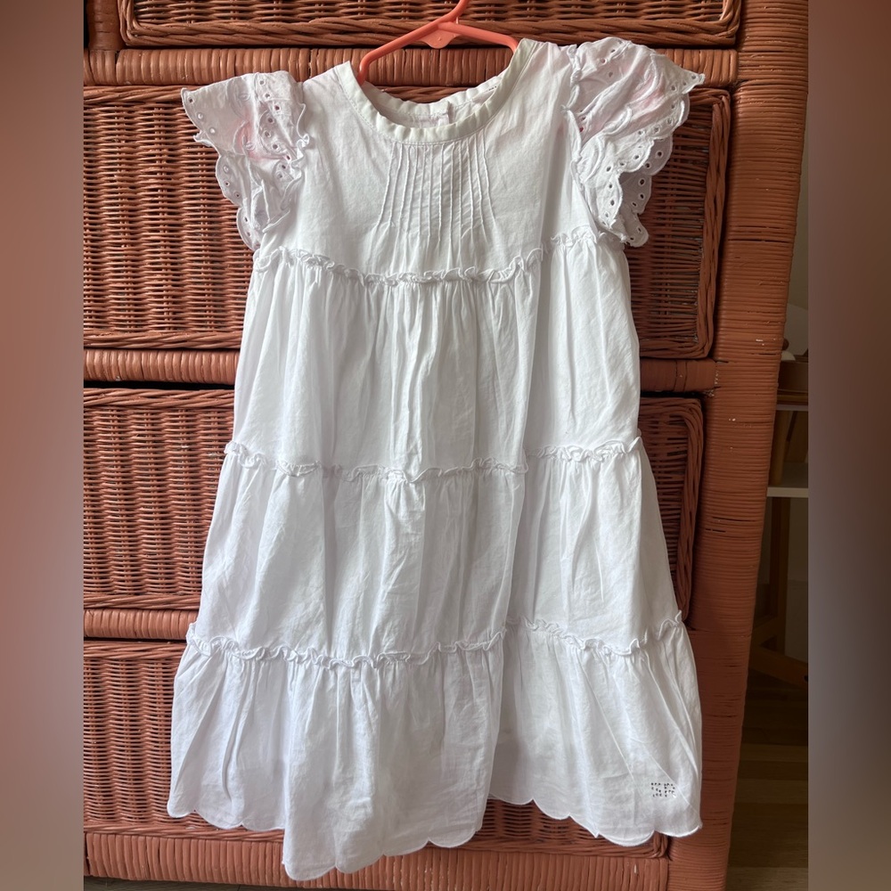 SONIA RYKIEL White Cotton baby dress 🤍